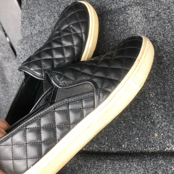 Steve Madden Black slip on leather - Picture 2 of 2